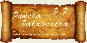Pamela Palavestra vizit kartica